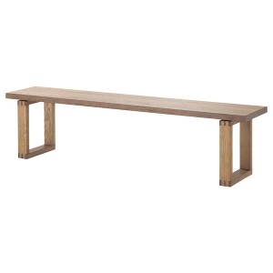 IKEA MÖRBYLÅNGA bench, oak veneer/brown stained, 70 7/8 in , IKEA Sale | 04536YBKM