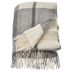 IKEA MYRULL throw, light gray, 51x67 in , IKEA Sale | 08159XCRZ