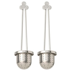 IKEA ÄNGSBLÅVINGE tea infuser, stainless steel, 2 pack , IKEA Sale | 98231RFPI