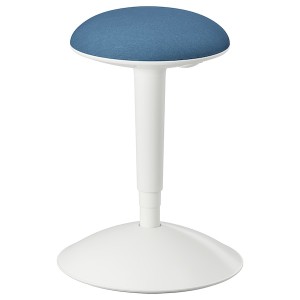 IKEA NILSERIK standing support, white/Vissle dark blue , IKEA Sale | 91850JRQH