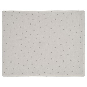 IKEA NISSÖGA place mat, white/gray, 17 ¾x13 ¾ in , IKEA Sale | 64751RBEF