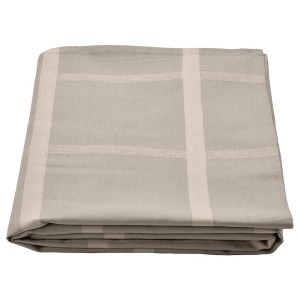 IKEA NISSÖGA tablecloth, gray, 57x94 in , IKEA Sale | 82035SECN