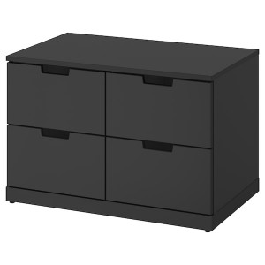 IKEA NORDLI 4-drawer dresser, anthracite, 31 1/2x20 7/8 in , IKEA Sale | 07645WMHZ