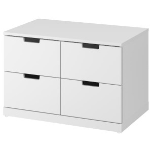 IKEA NORDLI 4-drawer dresser, white, 31 1/2x20 7/8 in , IKEA Sale | 70631SORL