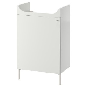 IKEA NYSJÖN sink cabinet, white, 19 5/8x32 5/8 in , IKEA Sale | 04197FZLT