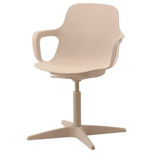 IKEA ODGER swivel chair, white/beige , IKEA Sale | 51083JPGK