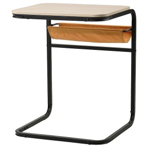 IKEA OLSERÖD side table, anthracite/birch effect dark yellow, 20 7/8x19 5/8 in , IKEA Sale | 47865BCVP