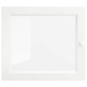 IKEA OXBERG Glass door, white, 15 3/4x13 3/4 in , IKEA Sale | 59687HQFY