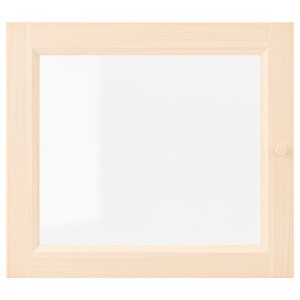 IKEA OXBERG glass door, birch effect, 15 3/4x13 3/4 in , IKEA Sale | 75169AGTF