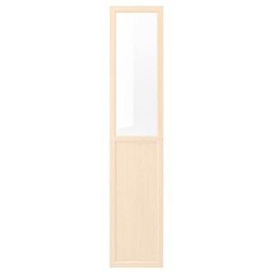 IKEA OXBERG panel/glass door, birch effect, 15 3/4x75 5/8 in , IKEA Sale | 95342DGTA