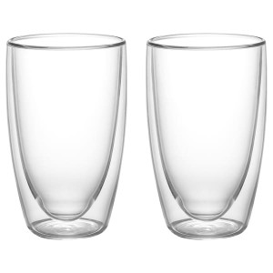 IKEA PASSERAD double wall glass, 15 oz, 2 pack , IKEA Sale | 14783GXTB