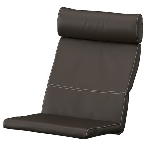 IKEA POÄNG chair cushion, Glose dark brown , IKEA Sale | 92753JYTR