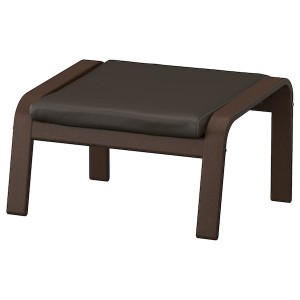 IKEA POÄNG ottoman, brown/Glose dark brown , IKEA Sale | 18930YLOU