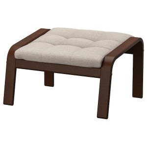 IKEA POÄNG ottoman, brown/Gunnared beige , IKEA Sale | 52796SXHK