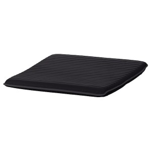 IKEA POÄNG ottoman cushion, Knisa black, 21 5/8x23 1/4 in , IKEA Sale | 63807EGOQ