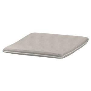 IKEA POÄNG ottoman cushion, Knisa light beige, 21 5/8x23 1/4 in , IKEA Sale | 09143JACH