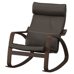 IKEA POÄNG rocking chair, brown/Glose dark brown , IKEA Sale | 18690DWLZ