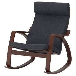 IKEA POÄNG rocking chair, brown/Hillared anthracite , IKEA Sale | 45390GEUJ