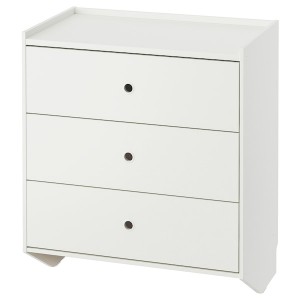 IKEA RACKNÄS 3-drawer chest, white, 27 1/8x30 3/4 in , IKEA Sale | 24197IKYF