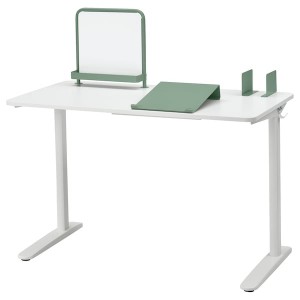 IKEA RELATERA desk combination, white/light gray-green, 46 1/8x23 5/8 in , IKEA Sale | 28173RXEZ