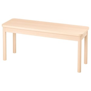 IKEA RÖNNINGE bench, birch, 39 3/8 in , IKEA Sale | 41235XJUH