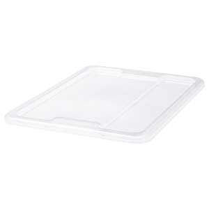 IKEA SAMLA lid for box, 3/6 gallon, clear , IKEA Sale | 21583TGVD