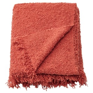 IKEA SANDBRODD throw, orange-red, 51x67 in , IKEA Sale | 67298VBPS