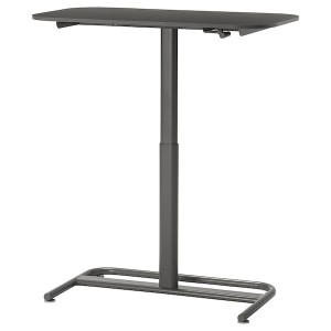 IKEA SEGRARE desk sit/stand, dark gray, 43 1/4x23 5/8 in , IKEA Sale | 29735GZIA