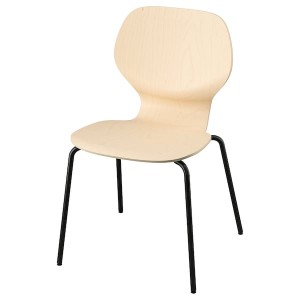 IKEA SIGTRYGG chair, birch/Sefast black , IKEA Sale | 75918ELFA