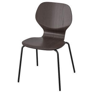 IKEA SIGTRYGG chair, dark brown/Sefast black , IKEA Sale | 47053BWYH