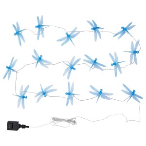 IKEA SKINA LED string light w/16lights,outdoor, dragonfly , IKEA Sale | 20951ZSYB