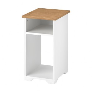 IKEA SKRUVBY side table, white, 15 3/4x12 5/8 in , IKEA Sale | 53480PGDT