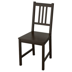 IKEA STEFAN chair, brown-black , IKEA Sale | 01762UFXW