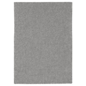 IKEA STOENSE Rug, low pile, medium gray, 5 ' 7 inx7 ' 10 in , IKEA Sale | 24806TBHM