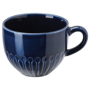 IKEA STRIMMIG mug, stoneware blue, 12 oz , IKEA Sale | 14096SUEM