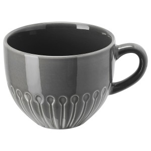 IKEA STRIMMIG mug, stoneware gray, 12 oz , IKEA Sale | 23054NPUY