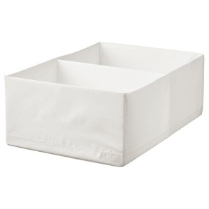 IKEA STUK box with compartments, white, 13 ½x20x7 in , IKEA Sale | 80537VCIT