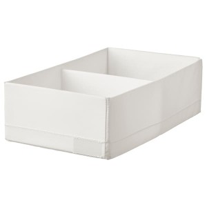 IKEA STUK box with compartments, white, 7 ¾x13 ½x4 in , IKEA Sale | 36098MCHI