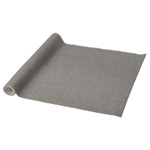 IKEA SVARTSENAP table runner, gray, 14x51 in , IKEA Sale | 51628LQXJ