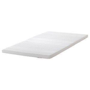 IKEA TANANGER Mattress topper, white, Twin , IKEA Sale | 93261RDYW