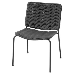 IKEA TEGELÖN chair, in/outdoor, dark gray/black , IKEA Sale | 35896ZQYG