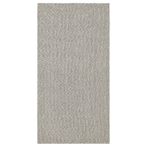 IKEA TIPHEDE rug, flatwoven, black/natural, 2'7 inx4'11 in , IKEA Sale | 16394MYJQ