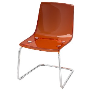 IKEA TOBIAS chair, brown-red/chrome plated , IKEA Sale | 17340GTUS