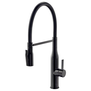 IKEA TOLLSJÖN kitchen faucet with handspray, black polished metal , IKEA Sale | 72058XWDP