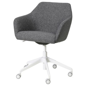 IKEA TOSSBERG / LÅNGFJÄLL conference chair, Gunnared dark gray/white , IKEA Sale | 58231JWMA