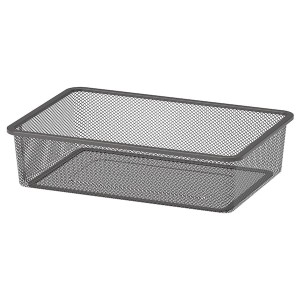 IKEA TROFAST mesh storage box, dark gray, 16 1/2x11 3/4x3 7/8 in , IKEA Sale | 19267JERC