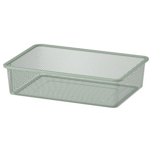 IKEA TROFAST mesh storage box, light green-gray, 16 1/2x11 3/4x3 7/8 in , IKEA Sale | 75394HTVU