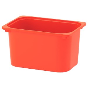 IKEA TROFAST storage box, orange, 16 ½x11 ¾x9 in , IKEA Sale | 32196YQPK