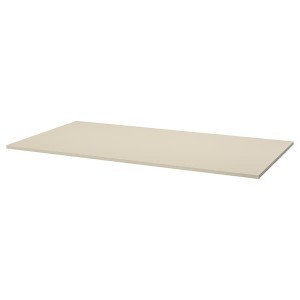 IKEA TROTTEN tabletop, beige, 63x31 1/2 in , IKEA Sale | 17658GJXW