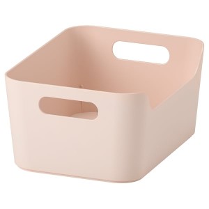 IKEA UPPDATERA box, light pink, 9 ½x6 ¾ in , IKEA Sale | 62439OBJC